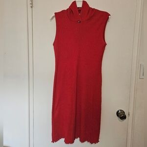 Tommy Jeans Dress - Large - Red